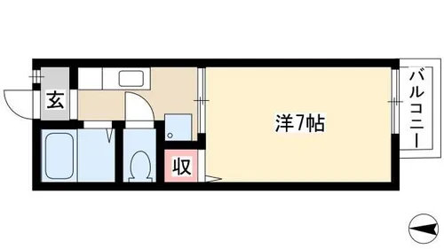 サクラハウス【2階】の間取り