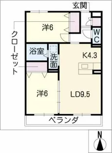 Garden Party【1階】の間取り