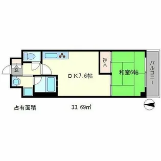 クレマチス28【2階】の間取り
