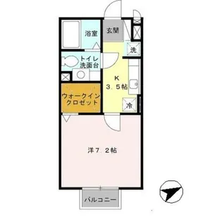 エムセジュール【2階】の間取り