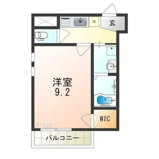 フジパレス堺諏訪森ノース【3階】の間取り
