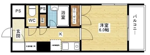 COMFORT【2階】の間取り