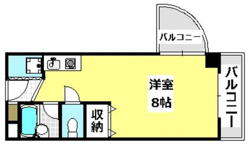 SHINYO【4階】の間取り