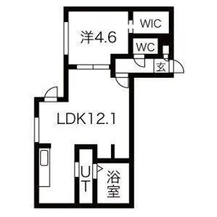 POEM南8条【3階】の間取り