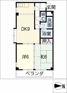 ステップフィールド【4階】の間取り