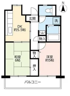 URアーバンラフレ滝子【0000602号室】の間取り