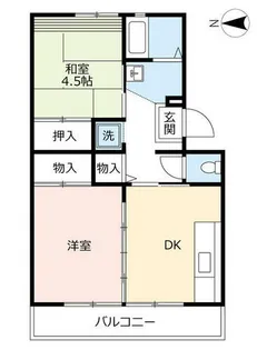 URアーバンフォレスト金山(桜田)【0060102号室】の間取り