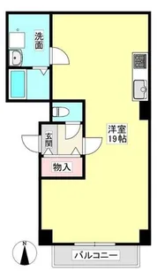 アーバンハイツウインド【502号室】の間取り