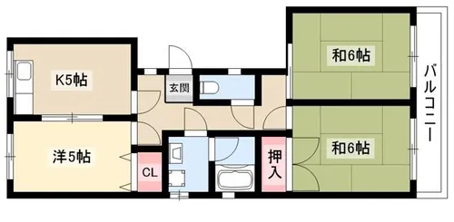 エクセル寿【301号室】の間取り
