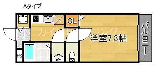 I Palace【2階】の間取り