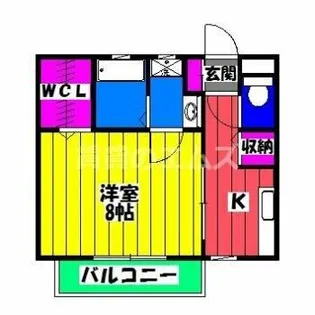 ベルメゾン和田【2階】の間取り