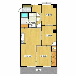 エミナンス弥富が丘【A303号室】の間取り