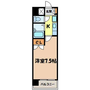 丸の内USビル【8階】の間取り