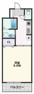 ヴィラほったII【3階】の間取り