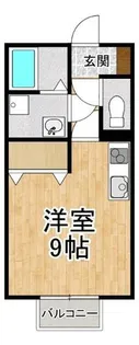 ショコラ・ゲーブルズ【2階】の間取り