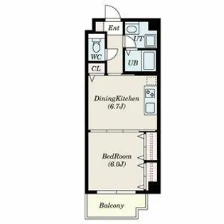 センチュリーパーク新川1番館【11階】の間取り
