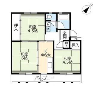 UR梅ノ木【0150104号室】の間取り