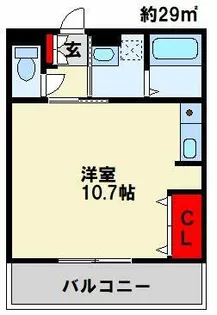 プリンスビル【3階】の間取り