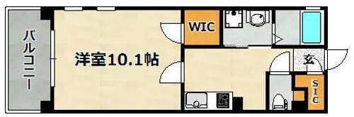 アーバンヴィレッジ兵庫エスタシオン【203号室】の間取り