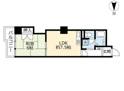 URアーバニア千代田【0000903号室】の間取り