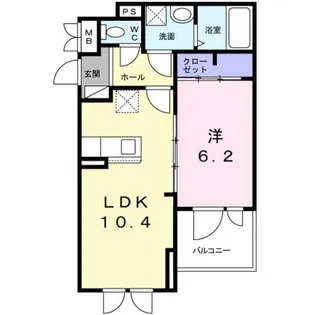 カルム【3階】の間取り