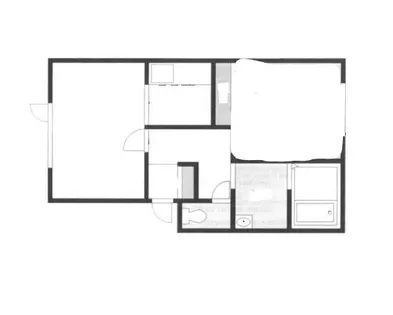 コンフォート南の杜【1階】の間取り