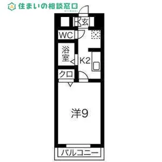 愛知県岡崎市大和町字西島【マンション】の間取り