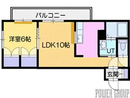 フェニックス36【3階】の間取り