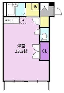 ワンバイワン【1階】の間取り