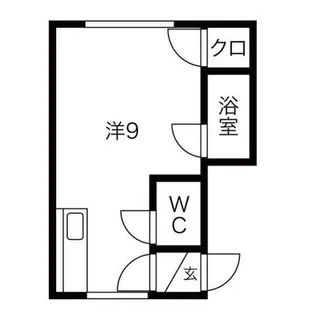 サウスヒル23【1階】の間取り
