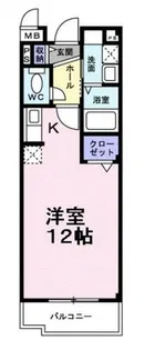 フランメゾン【2階】の間取り