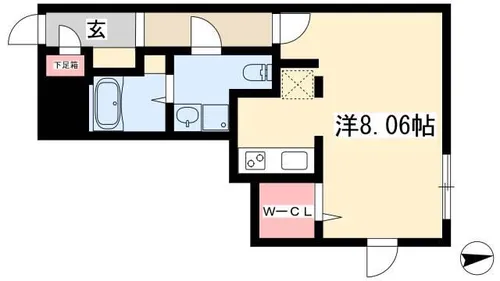 Branche千種【0403号室】の間取り