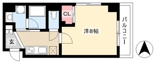 シティライフ社が丘【4階】の間取り