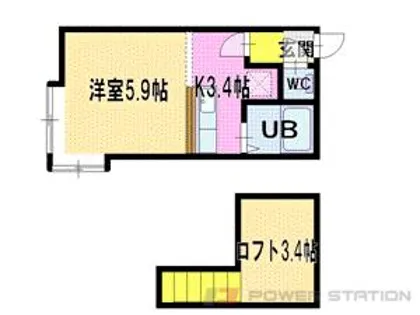 ティアラ文京台クラブハウス【2階】の間取り