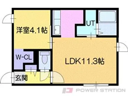 tn【1階】の間取り