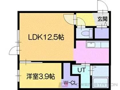tn【1階】の間取り