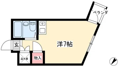 フィールドヒルズ【707号室】の間取り