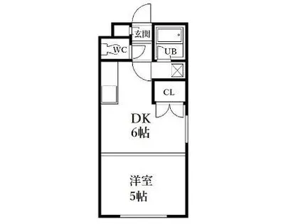 北海道札幌市東区北二十三条東18丁目【マンション】の間取り