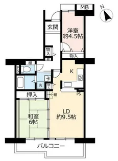 URルミナス箕面の森五番街【0130404号室】の間取り