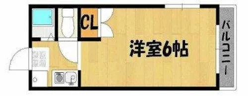 ウエストアイルⅢ【1階】の間取り