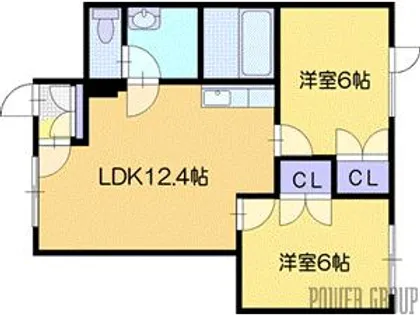 モンブラン3【3階】の間取り