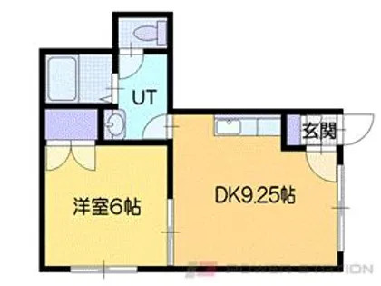 モンブラン【3階】の間取り