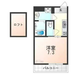 RIHITO堺【2階】の間取り