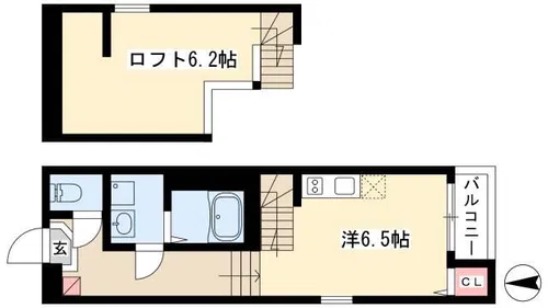 グランドメゾン【103号室】の間取り