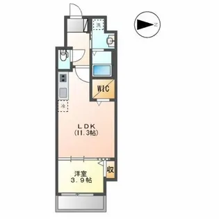 Grand Soleil大須白川【10階】の間取り