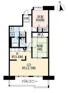 URルゼフィール名谷東【4210408号室】の間取り