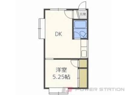 パークハイツ【2階】の間取り