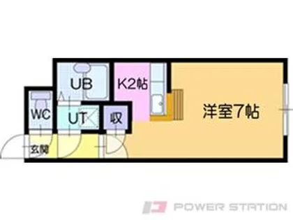 アムール文京台【1階】の間取り