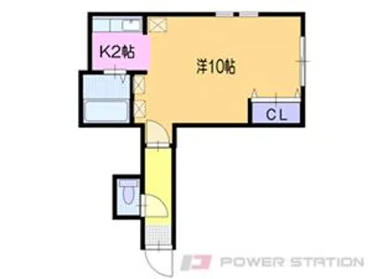 ブランニュー35【1階】の間取り