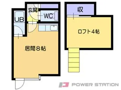 プチメゾンM・K【3階】の間取り